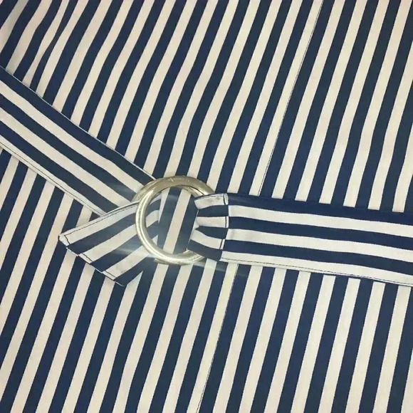 Womens H&M Blue and White Stripe Dress - 2 - Picture 3 of 8
